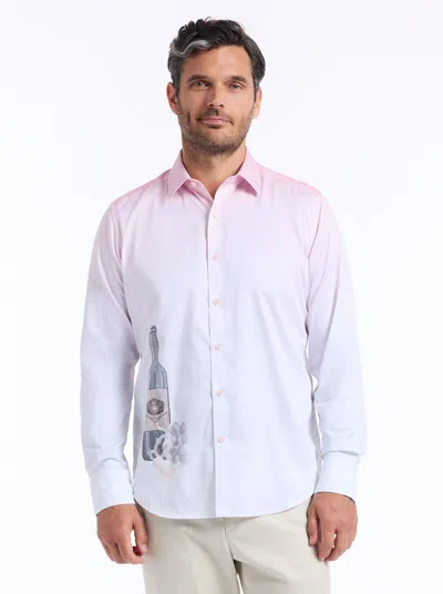 Robert Graham Legacy Reserve Long Sleeve Button Down Shirt Tall In Pink