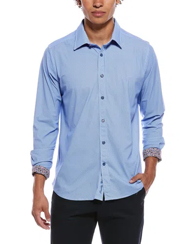 Robert Graham Leros Knit Shirt In Blue