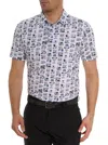 Robert Graham License To Chill Polo In White
