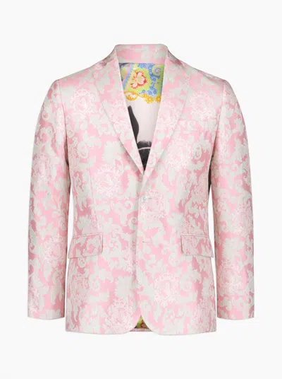 Robert Graham Limited Edition Galloping Skies Blazer In Pink