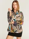 Robert Graham Limited Edition Gilded Crane Long Sleeve Shirt In Multi