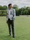 Robert Graham Limited Edition Grand Entrance Blazer In White