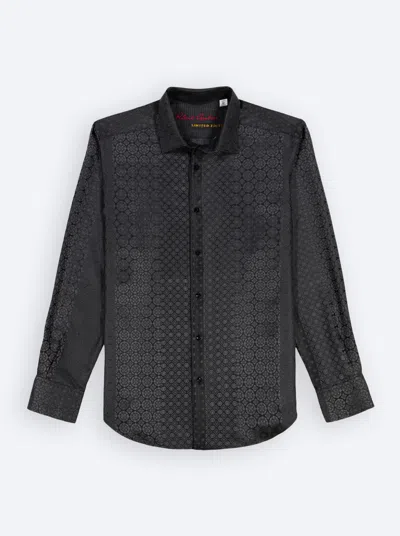 Robert Graham Limited Edition Noble Touch Long Sleeve Button Down Shirt In Blue