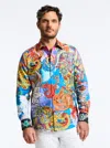 Robert Graham Limited Edition Taborsky's Tale Long Sleeve Button Down Shirt In Multi