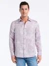 Robert Graham Limited Edition The Jacquard Edge Long Sleeve Button Down Shirt In Multi