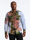 Robert Graham Limited Edition The Love & Peace Long Sleeve Button Shirt In Multi