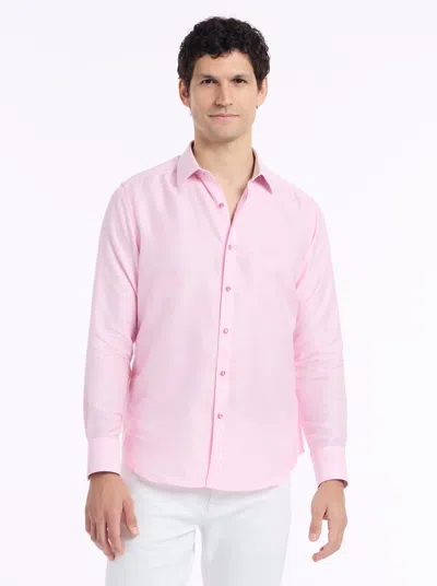 Robert Graham Limited Edition The Rosanthe Long Sleeve Button Down Shirt In Pink