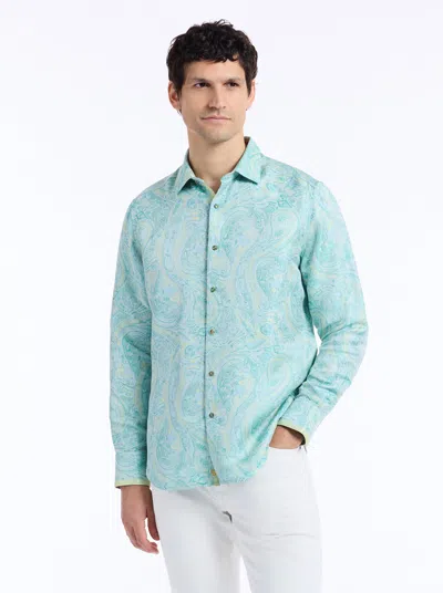 Robert Graham Limited Edition The Viscount Long Sleeve Button Down Shirt In Blue