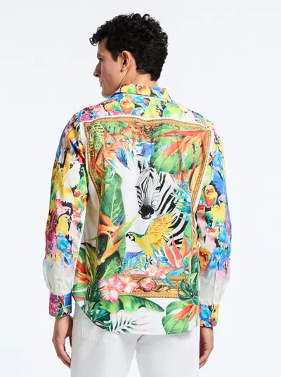 Robert Graham Limited Edition The Wild Life Long Sleeve Button Down Shirt In Multi