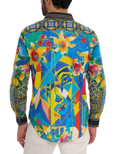 Robert Graham Limited Edition Toast The Coast Long Sleeve Button Down Shirt In Multi