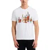 Robert Graham Liquid Skull Cotton Graphic T-shirt In White