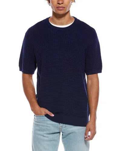 Robert Graham Luis Crewneck Sweater In Blue