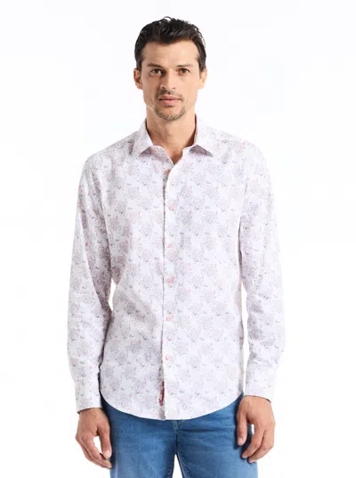 Robert Graham Lurken Long Sleeve Button Down Shirt In Multi
