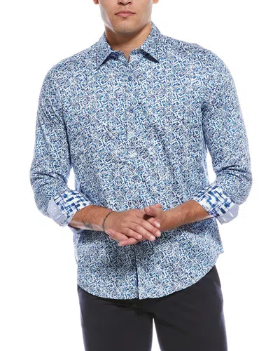 Robert Graham Madrone Classic Fit Shirt In Blue