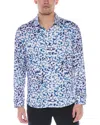 Robert Graham Malvey Classic Fit Knit Shirt In Blue