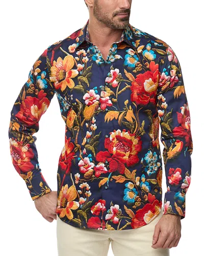 Robert Graham Manchester Long Sleeve Button Down Shirt In Multi