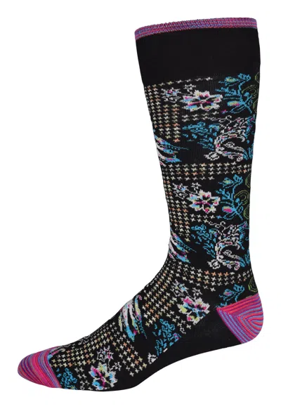 Robert Graham Manucci Socks In Black