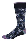 Robert Graham Manucci Socks In Black