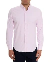 Robert Graham Marcus Stretch Button-up Shirt In Pink