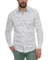 Robert Graham Maris Long Sleeve Button Down Shirt In White