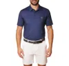 Robert Graham Martini Time Polo In Navy