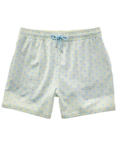 Robert Graham Martini Tower Swim Short In Blue