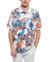 Robert Graham Matera Cotton Knit Polo In White