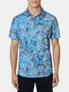 Robert Graham Mattera Short Sleeve Button Down Shirt In Multi