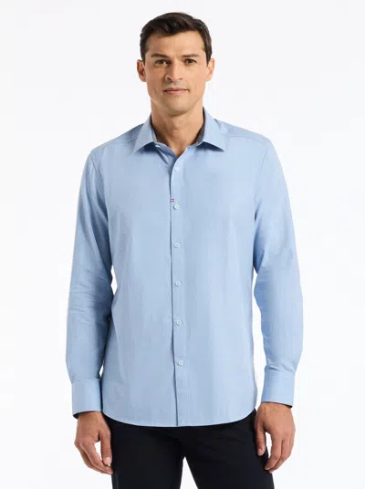Robert Graham Maxson Long Sleeve Button Down Shirt In Blue