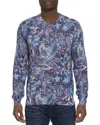 ROBERT GRAHAM MEIER KNIT LINEN-BLEND TOP