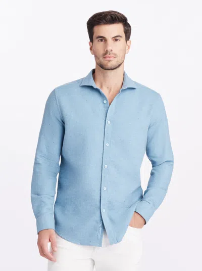 Robert Graham Melbury Long Sleeve Button Down Shirt In Blue