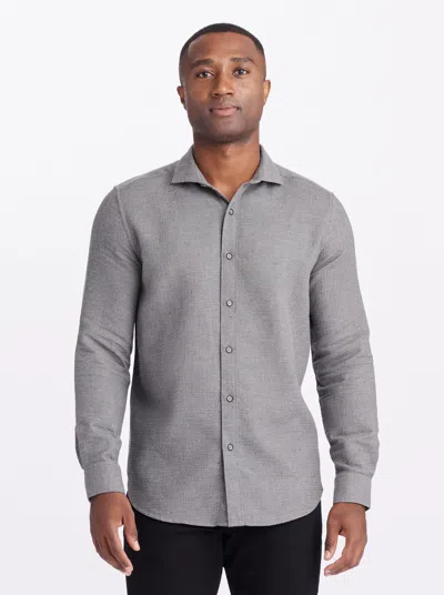 Robert Graham Melbury Long Sleeve Button Down Shirt In Gray
