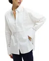 Robert Graham Melody Long Sleeve Button Down Shirt In White