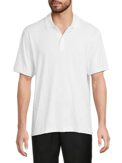 Robert Graham Men's Aaron Checkered Classic-fit Polo Shirt