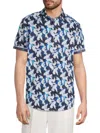 Robert Graham Alfaro Classic Fit Woven Shirt In Black