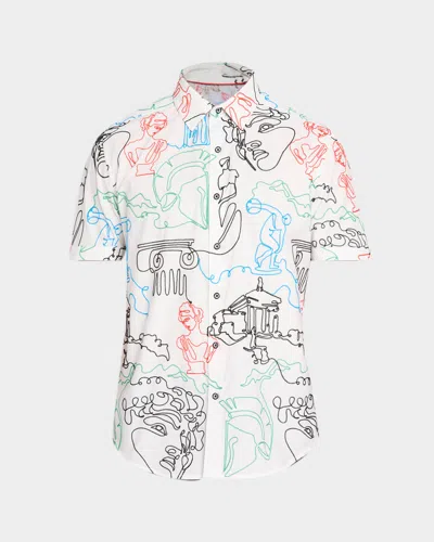 ROBERT GRAHAM MEN & APOS;S ARISTOTLE SHORT-SLEEVE SHIRT
