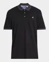 Robert Graham Devil Short Sleeve Polo In Black