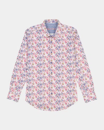 ROBERT GRAHAM MEN'S ANDAMAN FLORAL SPORT SHIRT