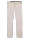 Robert Graham Arles Drawstring Pants In Neutral