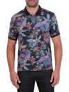 Robert Graham Ascona Paisley Polo In Neutral