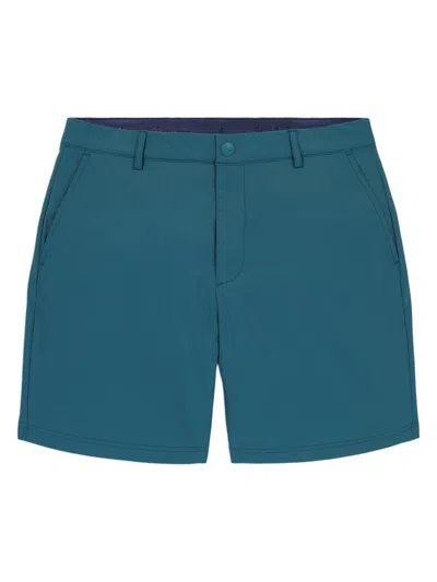Robert Graham Men's Aster Solid Shorts In Green