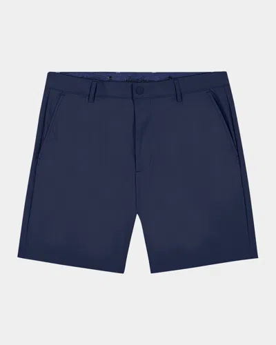 ROBERT GRAHAM MEN'S ASTER STRETCH FLAT-FRONT SHORTS