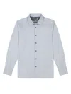 Robert Graham Men's Clayton Dotted Stretch Sport Shirt In Blue