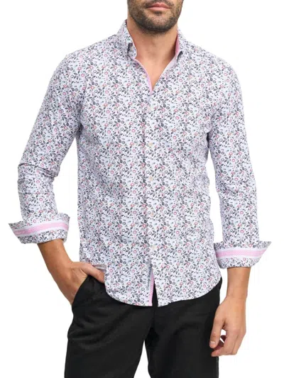Robert Graham Men's Avalos Printed Shirt In Neutral