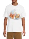 Robert Graham Men's Barrel Aged Graphic Cotton T-shirt In Multi