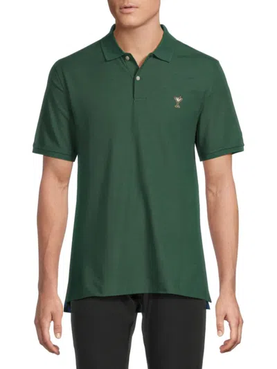 Robert Graham Men's Belvar Logo Polo Shirt In Green