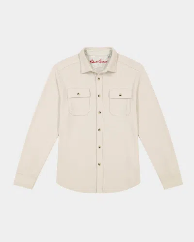 ROBERT GRAHAM MEN'S BRUNNER 2 KNIT OVERSHIRT