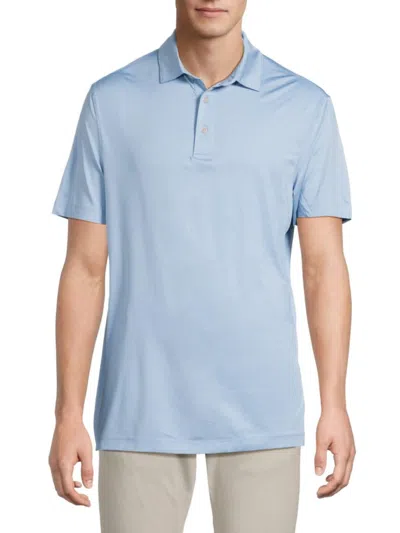 Robert Graham Men's Canto Trekking Polo Shirt In Blue