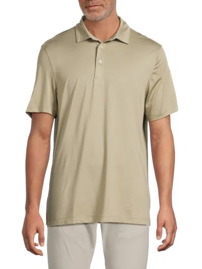 Robert Graham Men's Canto Trekking Polo Shirt In Brown