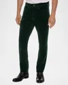 Robert Graham Celestial Velvet Pant In Green